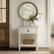 Victoria - Bedside Table With Drawer And Shelf - R&R Furniture Gallery (Fountain Valley, CA)