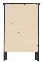 Glory Furniture Primo accent chest with wood finish, featuring sleek design and storage drawers, ideal for living room or hallway decor.