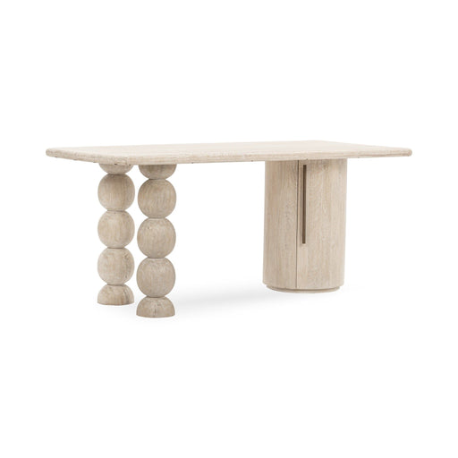 Adir - Desk - Cream - R&R Furniture Gallery (Fountain Valley, CA)