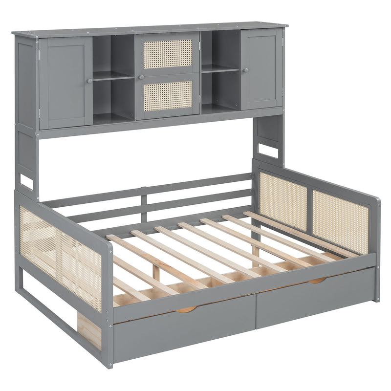 Daybed And All In One Cabinet And Shelf - R&R Furniture Gallery (Fountain Valley, CA)