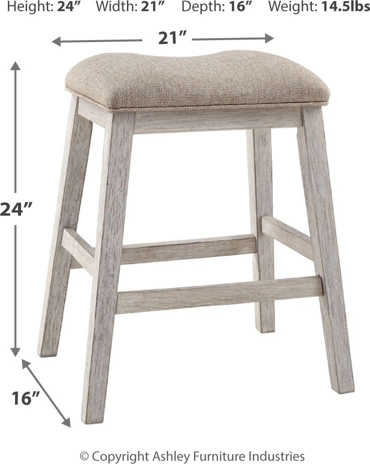 Skempton - Rectangular Counter Table With Storage Set - R&R Furniture Gallery (Fountain Valley, CA)