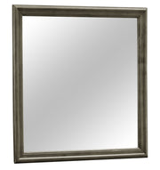 Glory Furniture traditional wall mirror with a sleek frame, perfect for enhancing any space with reflective surface.