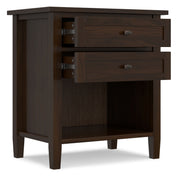 Warm Shaker - Bedside Table - R&R Furniture Gallery (Fountain Valley, CA)