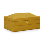 Knox - Vegan Leather Contract-Grade Jewelry Box - Mustard Yellow - R&R Furniture Gallery (Fountain Valley, CA)