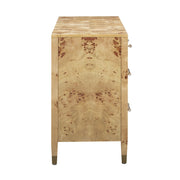 TOV Furniture Brandyss 7-Drawer Dresser with sleek wood finish, featuring seven spacious drawers and modern design.