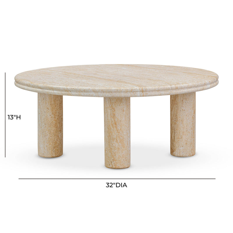 Amora - Indoor / Outdoor Round Accent Table - R&R Furniture Gallery (Fountain Valley, CA)