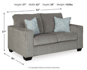 Altari - Stationary Loveseat - R&R Furniture Gallery (Fountain Valley, CA)