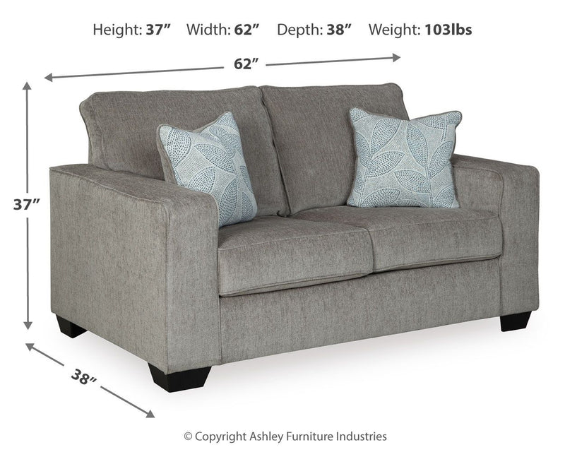 Altari - Stationary Loveseat - R&R Furniture Gallery (Fountain Valley, CA)