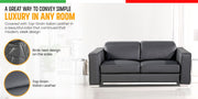 1120 - Leather Loveseat - R&R Furniture Gallery (Fountain Valley, CA)