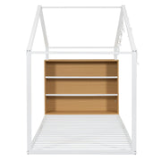 Bed House Frame With Shelves And Lights - R&R Furniture Gallery (Fountain Valley, CA)