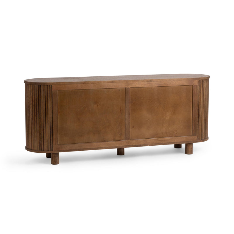 Lyle - 4 Dorr Cabinet - Artisan Brown - R&R Furniture Gallery (Fountain Valley, CA)