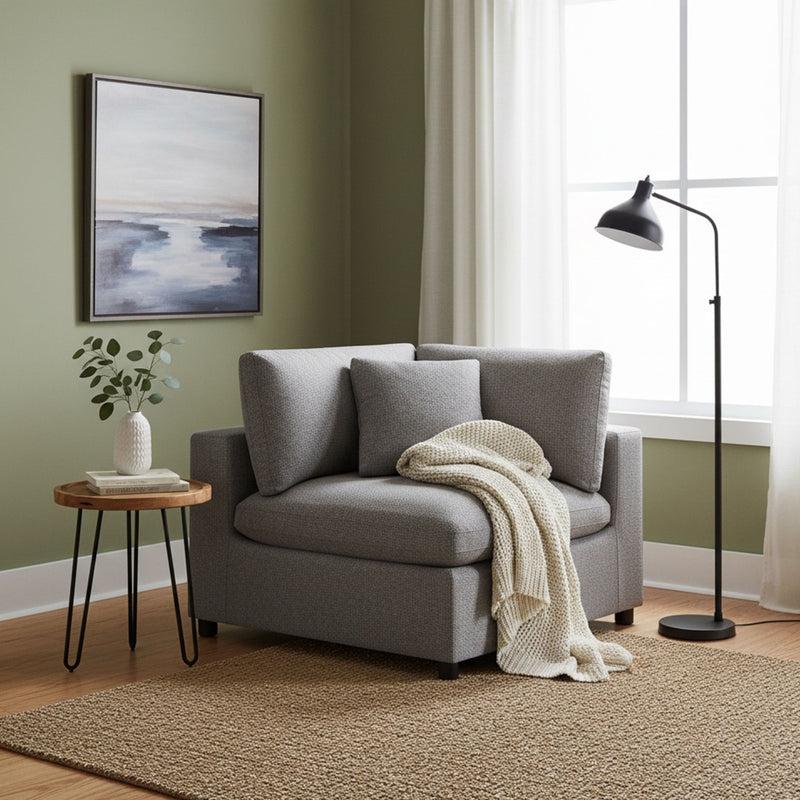 Cassandra - Corner Wedge Chair - R&R Furniture Gallery (Fountain Valley, CA)