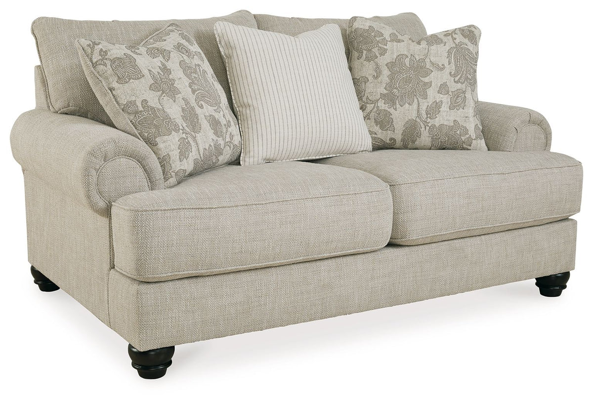 Asanti - Loveseat - Fog - R&R Furniture Gallery (Fountain Valley, CA)
