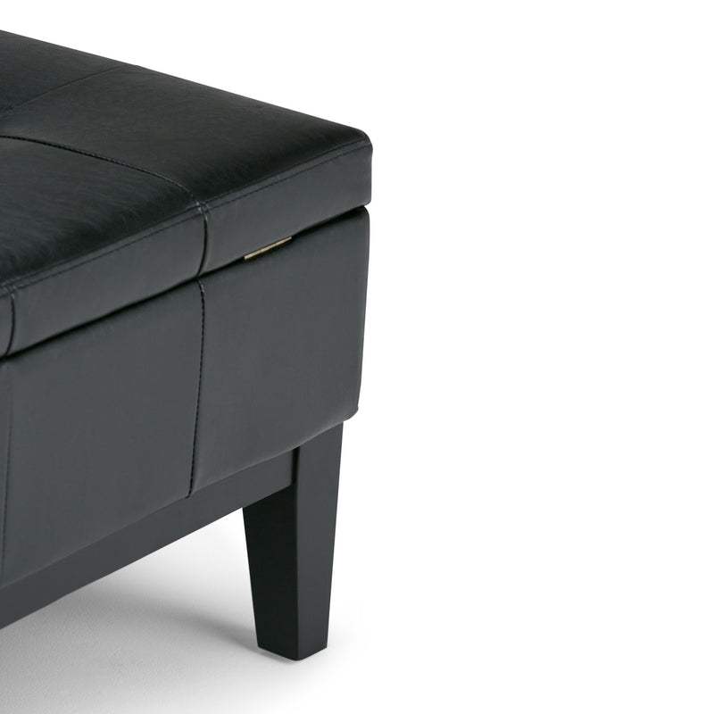 Dover - Multifunctional Lift Top Coffee Table Storage Ottoman - R&R Furniture Gallery (Fountain Valley, CA)
