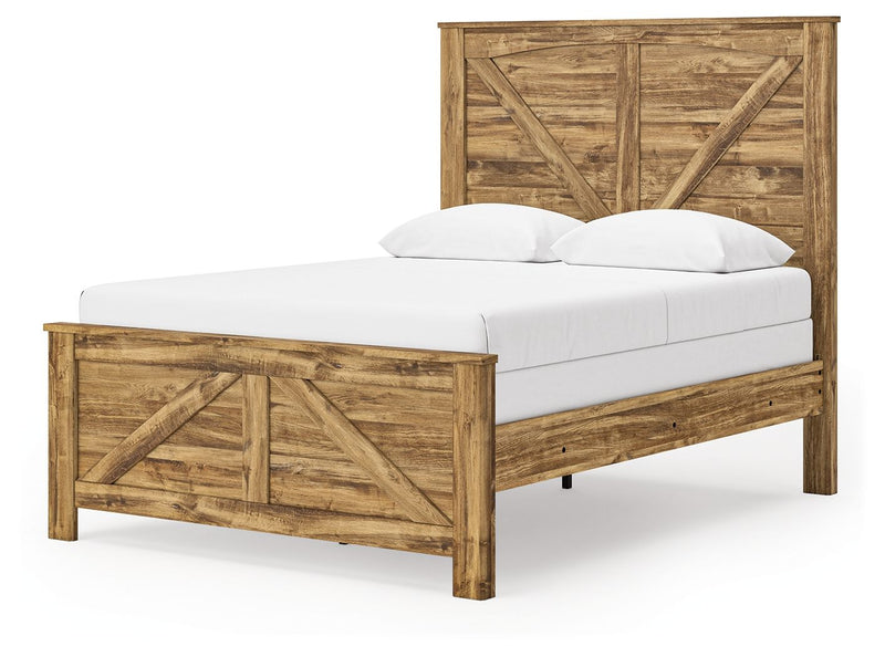 Maystonna - Crossbuck Panel Bed - R&R Furniture Gallery (Fountain Valley, CA)
