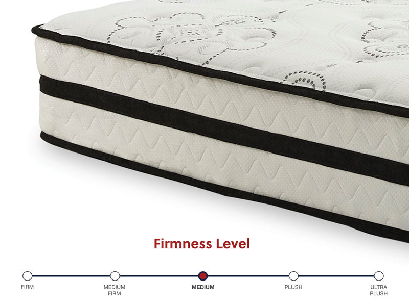 Chime 10 Inch Hybrid - Medium Hybrid Mattress - R&R Furniture Gallery (Fountain Valley, CA)