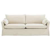 Shane - Sofa With 2 Pillows - Beige Linen - R&R Furniture Gallery (Fountain Valley, CA)