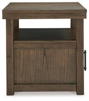 Boardernest - Rectangular End Table - Brown - R&R Furniture Gallery (Fountain Valley, CA)