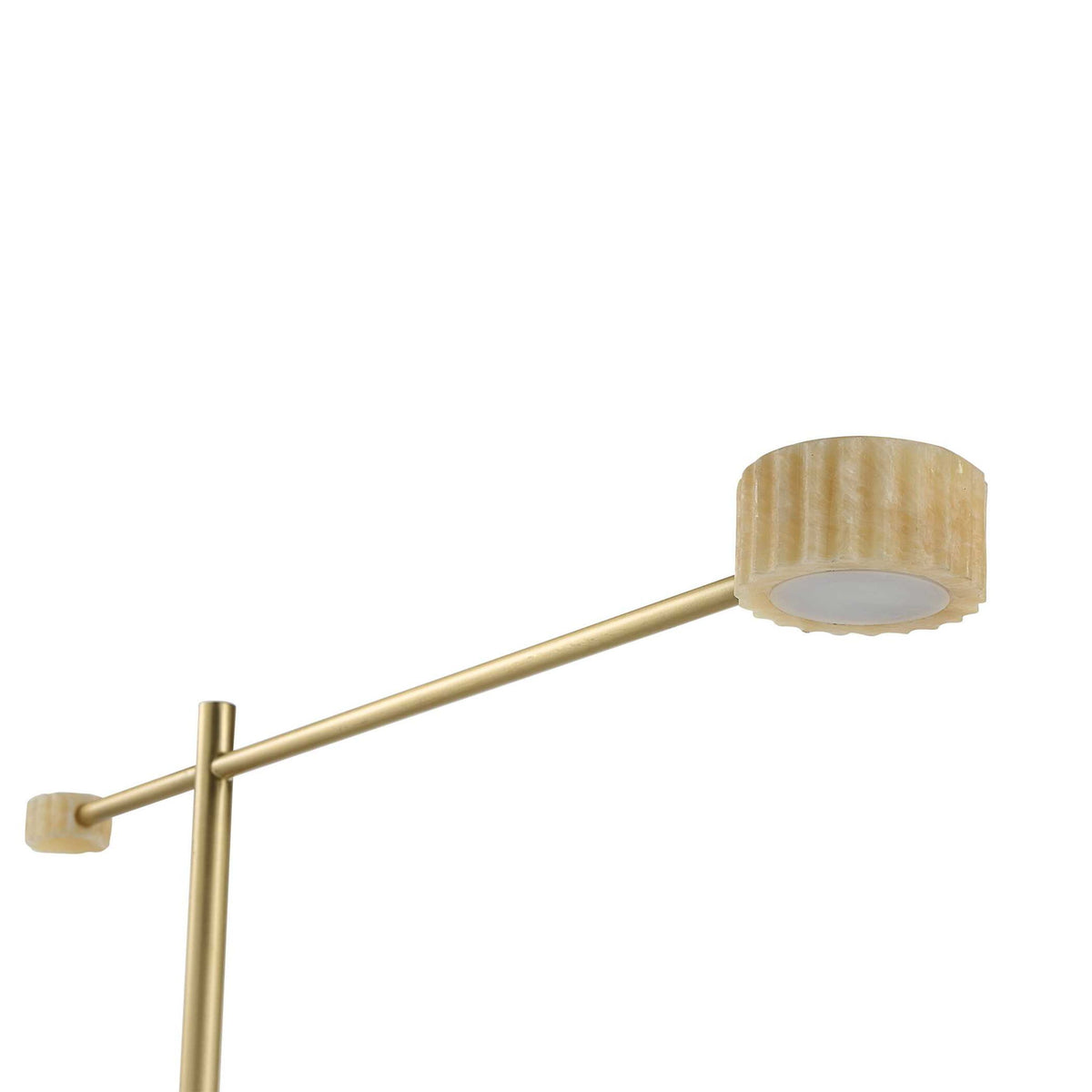 Floral Dollop - Floor Lamp - Gold