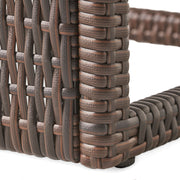 Bucharest - End Table C Shaped Side Table Rattan - Brown - R&R Furniture Gallery (Fountain Valley, CA)