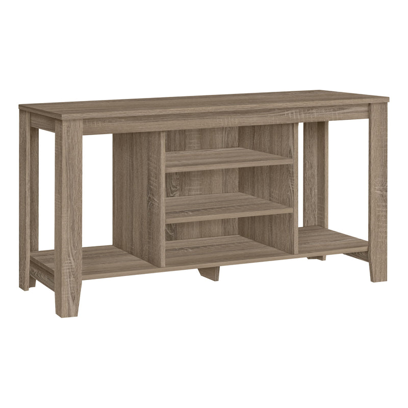 TV Stand, Console, Media Entertainment Center, Versatile Storage Shelves - R&R Furniture Gallery (Fountain Valley, CA)