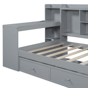 Daybed With 3 Drawers USB Ports And Desk - R&R Furniture Gallery (Fountain Valley, CA)