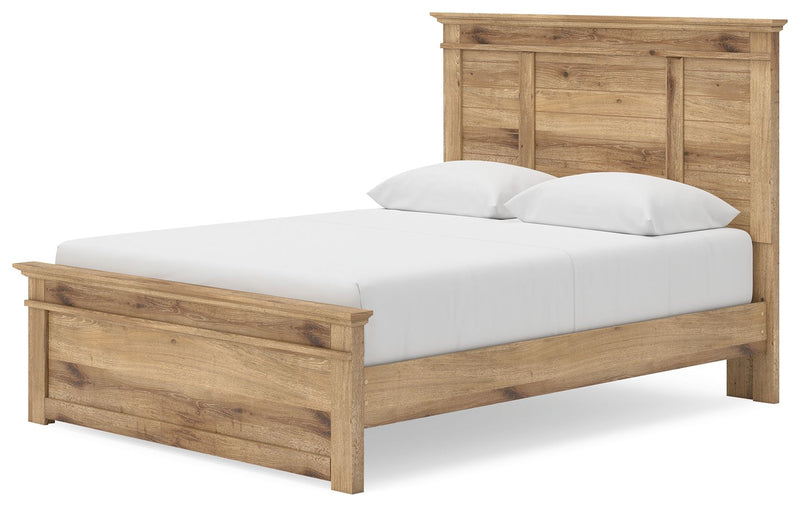 Makidern - Panel Storage Bed With Under Bed Storage Unit - R&R Furniture Gallery (Fountain Valley, CA)
