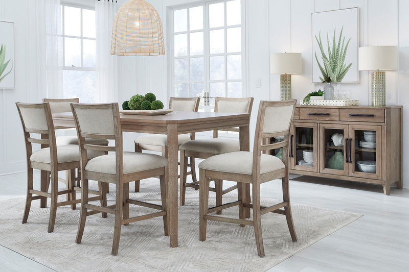 Breckenridge - Dining Buffet Server - Medium Brown