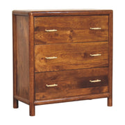 Regency - 3 Drawer Chest - Brown - R&R Furniture Gallery (Fountain Valley, CA)
