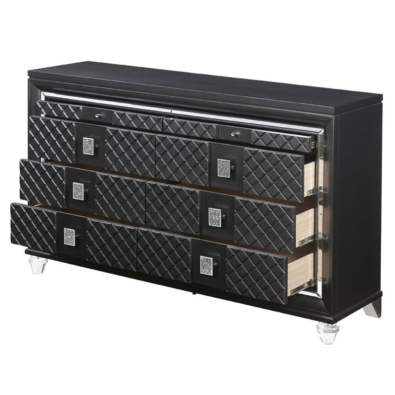 Sawyer - Dresser - Metallic Gray - R&R Furniture Gallery (Fountain Valley, CA)