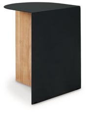 Ladgate - Accent Table - Black / Natural - R&R Furniture Gallery (Fountain Valley, CA)