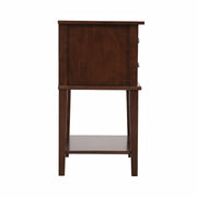 Newton - Nightstand - Cappuccino - R&R Furniture Gallery (Fountain Valley, CA)