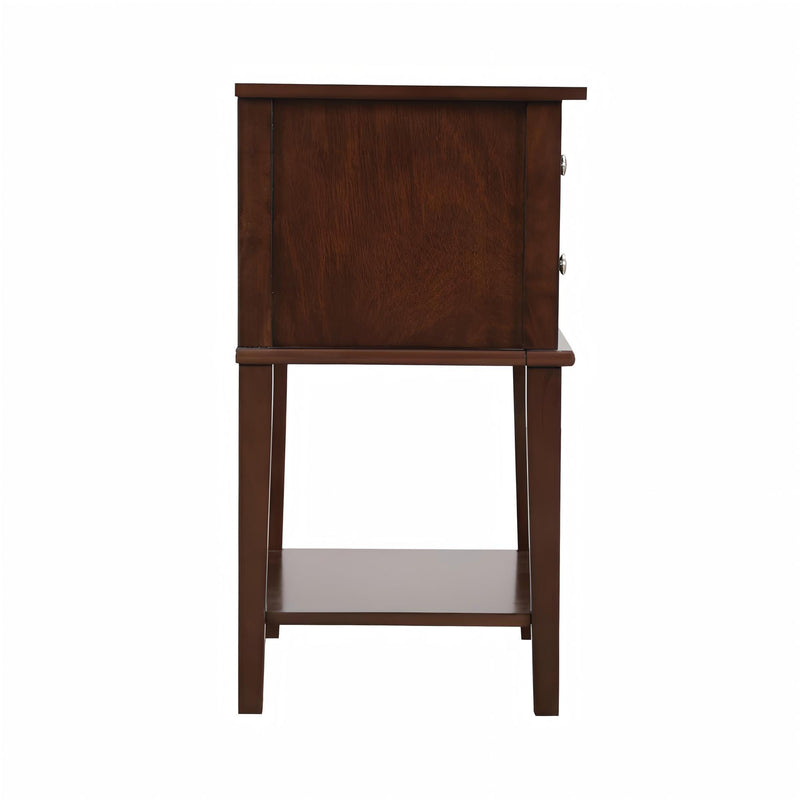 Newton - Nightstand - Cappuccino - R&R Furniture Gallery (Fountain Valley, CA)