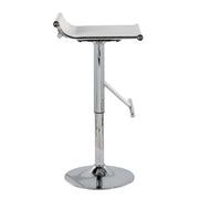 Lumi Source Mirage Ale adjustable bar stool with contemporary design, featuring a sleek seat and adjustable height mechanism.