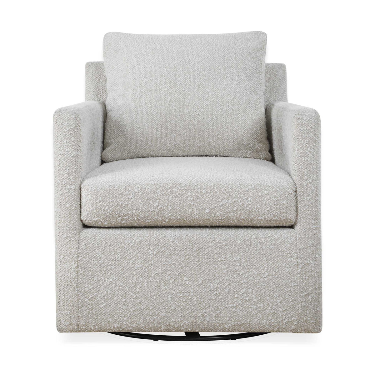 Tisdell - Swivel/Glider Chair - Cream