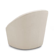 Anson - Swivel Chair With Soft Rounded Back - Off White - R&R Furniture Gallery (Fountain Valley, CA)