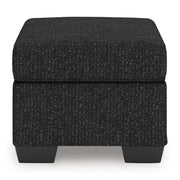 Jasmine Peaks - Ottoman - Coal - R&R Furniture Gallery (Fountain Valley, CA)