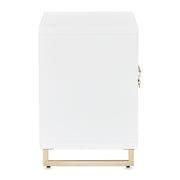 Palm Gate - Nightstand - Cloud White - R&R Furniture Gallery (Fountain Valley, CA)