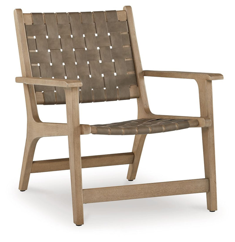 Jameset - Accent Chair - Taupe - R&R Furniture Gallery (Fountain Valley, CA)