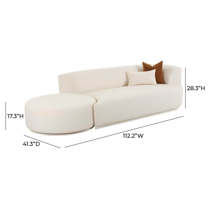 Fickle - Boucle Modular Sofa - R&R Furniture Gallery (Fountain Valley, CA)