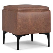 Natasha - Multifunctional Storage Ottoman With Tray - R&R Furniture Gallery (Fountain Valley, CA)