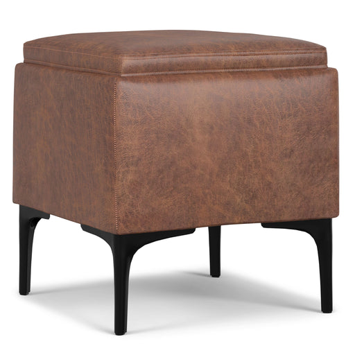 Natasha - Multifunctional Storage Ottoman With Tray - R&R Furniture Gallery (Fountain Valley, CA)