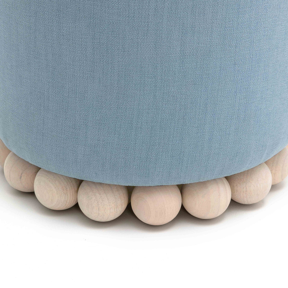 Dex - Upcycled Fabric Ottoman