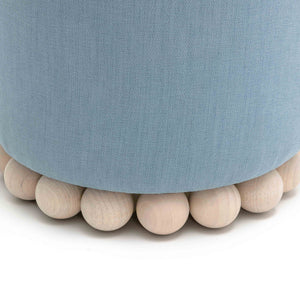 Dex - Upcycled Fabric Ottoman