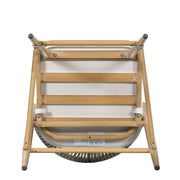 Outdoor 26" Counter Height Metal Frame Counter Stools With Scallop Shaped Backrest & Water Resistant Cushions - R&R Furniture Gallery (Fountain Valley, CA)