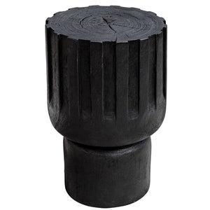 Goblet - Tall Accent Table - Black