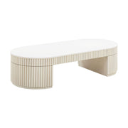 Bella - Oval Coffee Table - R&R Furniture Gallery (Fountain Valley, CA)