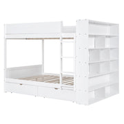 Bunk Bed With 2 Drawers And Multi Layer Cabinet - R&R Furniture Gallery (Fountain Valley, CA)