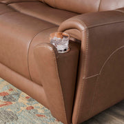 Hancock - Zero Gravity Power Reclining Sectional With Power Adjustable Headrests - R&R Furniture Gallery (Fountain Valley, CA)