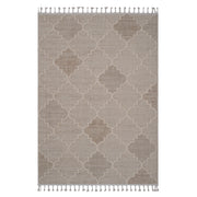 Guros - 6' X 9' Trellis Indoor / Outdoor Area Rug - Cream - R&R Furniture Gallery (Fountain Valley, CA)
